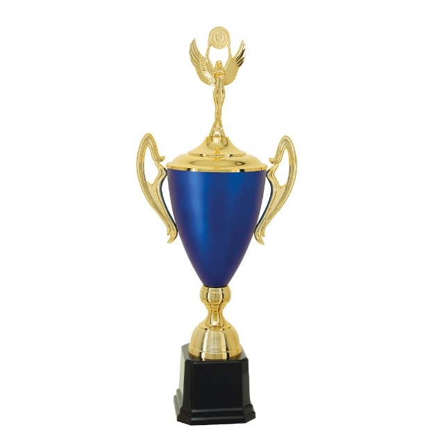 Imagem de TAÇA DE TAMANHO MÉDIO EM POLÍMERO METALIZADO - 70 cm - 700832-AZFA