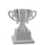 Imagem de TROFÉU TAÇA ABERTA PEQUENO EM POLÍMERO METALIZADO - 17 CM - 504116-PR