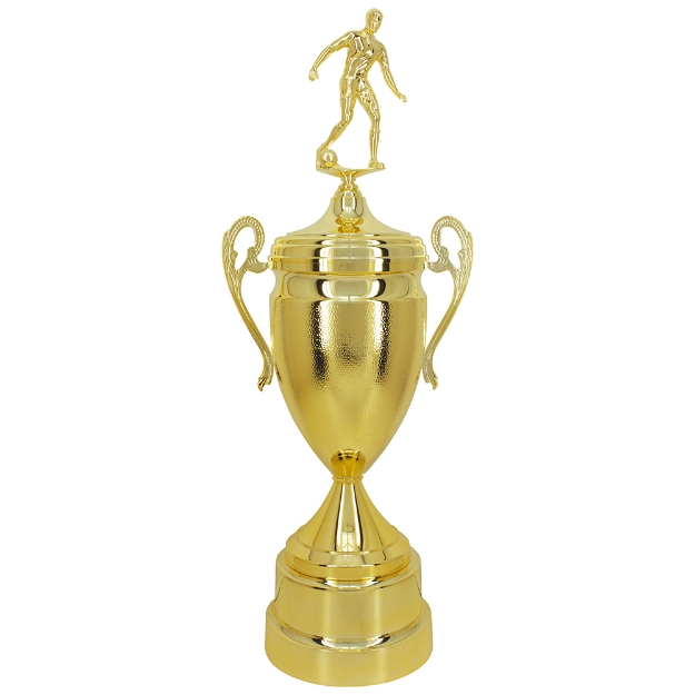 Imagem de TROFÉU GRANDE COM TAÇA EM METAL - 115 CM - 200930-DO