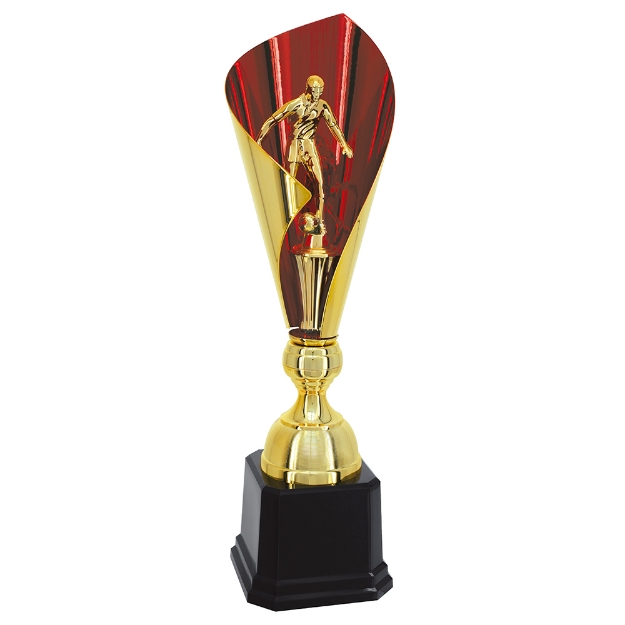 Imagem de TROFÉU MÉDIO COM COMPONENTE EM METAL EM CORES - 48 CM - 301213