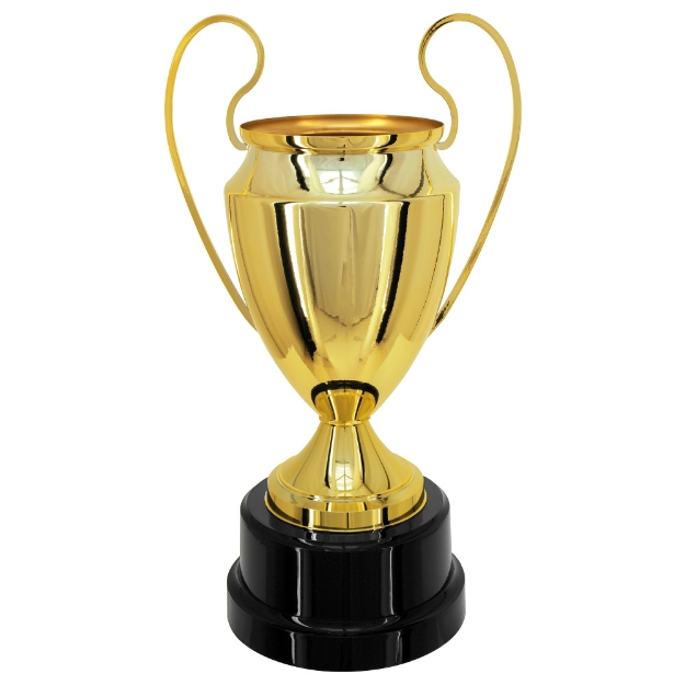 Imagem de TROFÉU GRANDE COM TAÇA EM METAL CHAMPIONS - 64 CM - 700731