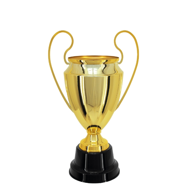 Imagem de TROFÉU GRANDE COM TAÇA EM METAL CHAMPIONS - 55 CM - 700732
