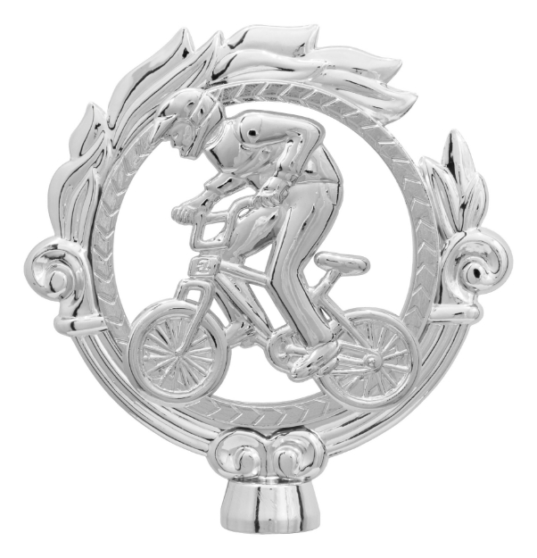Imagem de RAMO BICICROSS - COR PRATA - 13,50 CM - 3010-BK-PR