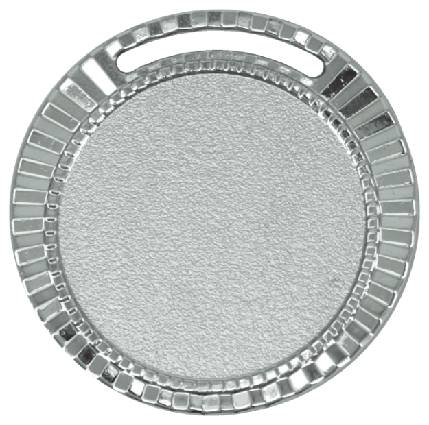 Imagem de MEDALHA PERSONALIZÁVEL METALIZADA NA COR PRATA - 55005-AZ-P