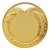 Imagem de MEDALHA PERSONALIZÁVEL METALIZADA NA COR DOURADA - 63000-AZ-D