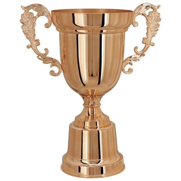 Imagem de TAÇA ABERTA DE TAMANHO GRANDE EM POLÍMERO METALIZADO - 700455-BZN