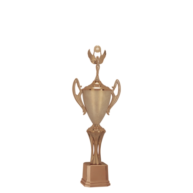 Imagem de TROFÉU MÉDIO TAÇA EM POLÍMERO METALIZADO - 75 CM - 301303-BZNT