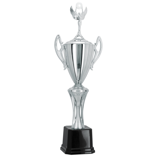 Imagem de TROFÉU MÉDIO TAÇA EM POLÍMERO METALIZADO - 89 CM - 301312-PR