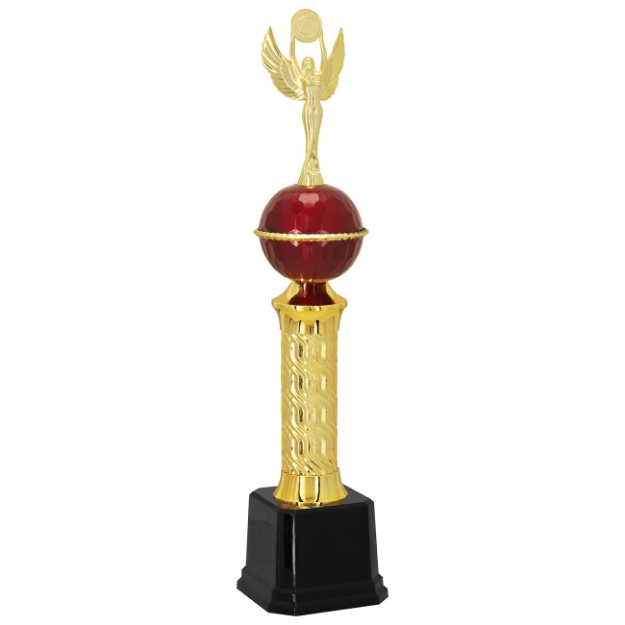 Imagem de TROFÉU MÉDIO EM POLÍMERO METALIZADO - 55 CM - 402452-VMF
