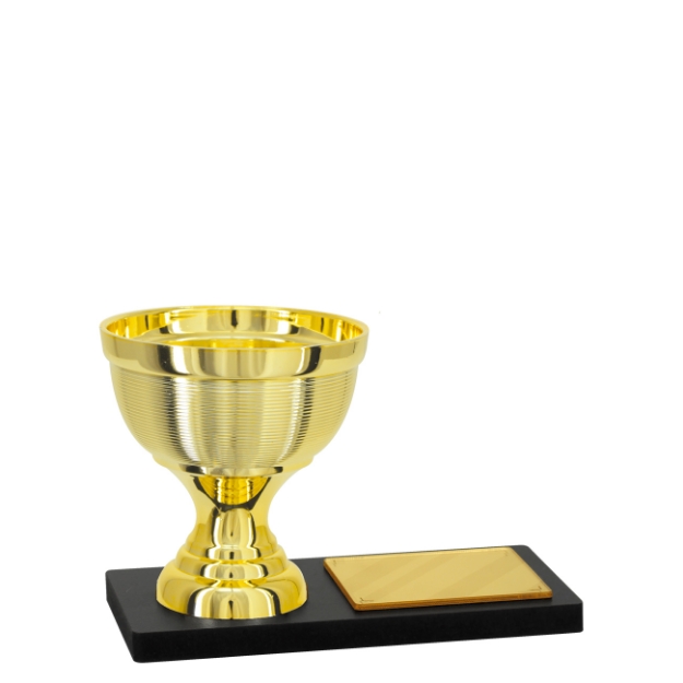Imagem de TROFÉU PARA PREMIAÇÃO GERAL COM BASE DE MDF E TAÇA METALIZADA - PLM-840-DO