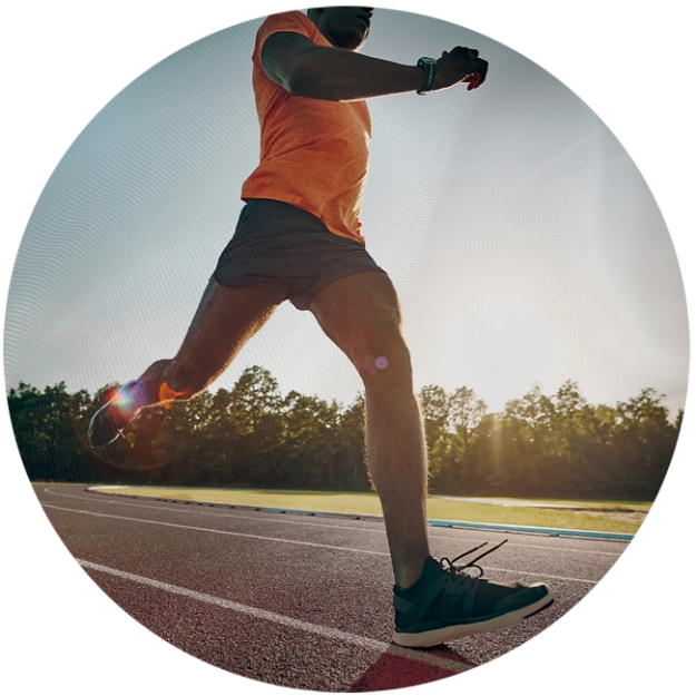 Imagem de ADESIVO MODALIDADE ATLETISMO EM VINIL PARA MEDALHA  - DA-35-AT