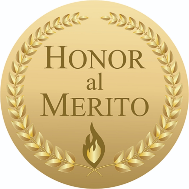 Imagem de ADESIVO MODALIDADE HONOR AL MERITO EM VINIL PARA MEDALHA - DA-35-HOE