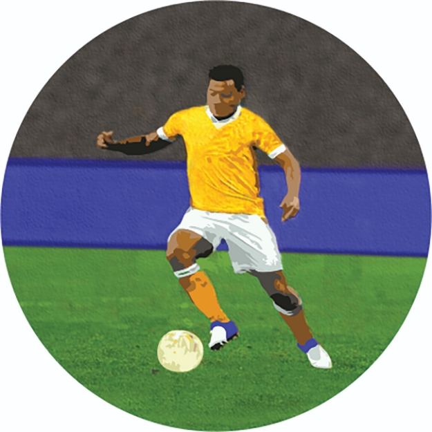 Imagem de 	ADESIVO MODALIDADE FUTEBOL DE CAMPO MASCULINO EM VINIL PARA MEDALHA - DA-35-FCM