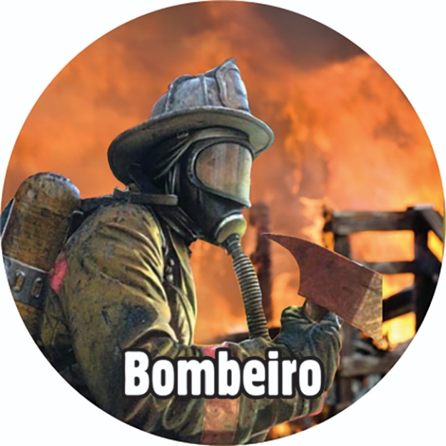 Imagem de ADESIVO HOMENAGEM BOMBEIRO EM VINIL PARA MEDALHA  - DA-35-BO