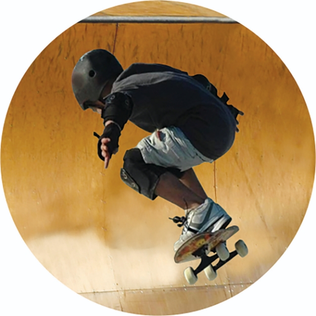 Imagem de ADESIVO MODALIDADE SKATE EM VINIL PARA MEDALHA - DA-35-SK