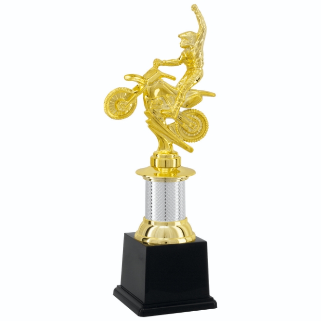Imagem de TROFÉU PEQUENO EM POLIMERO METALIZADO -  24 CM - 504152-PD