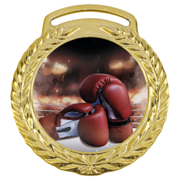 Imagem de MEDALHA PERSONALIZÁVEL METALIZADA NA COR DOURADA - 55007-D